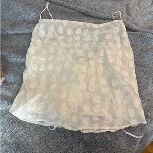 H&M cow neck tanktop